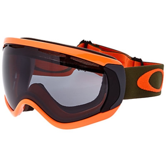 Oakley Accessories - OAKLEY Canopy Snow Herb Orange Dark Grey Googles